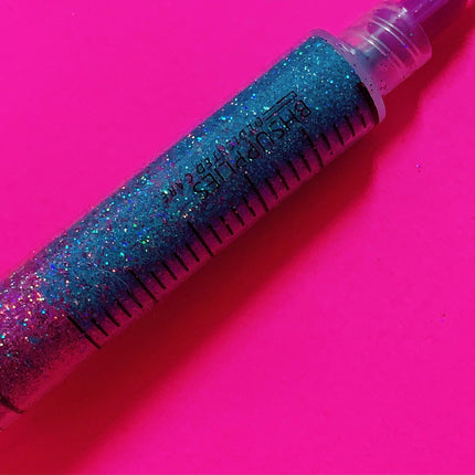 Inked Doll Cosmetics - SAPPHIRE BERRY GlamDoll Glitter Syringe