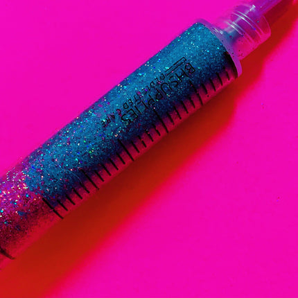 Inked Doll Cosmetics - SAPPHIRE BERRY GlamDoll Glitter Syringe