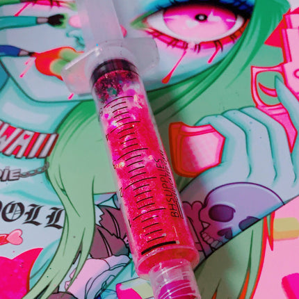 Inked Doll Cosmetics - ELECTRIC LOVE GlamDoll Glitter Syringe