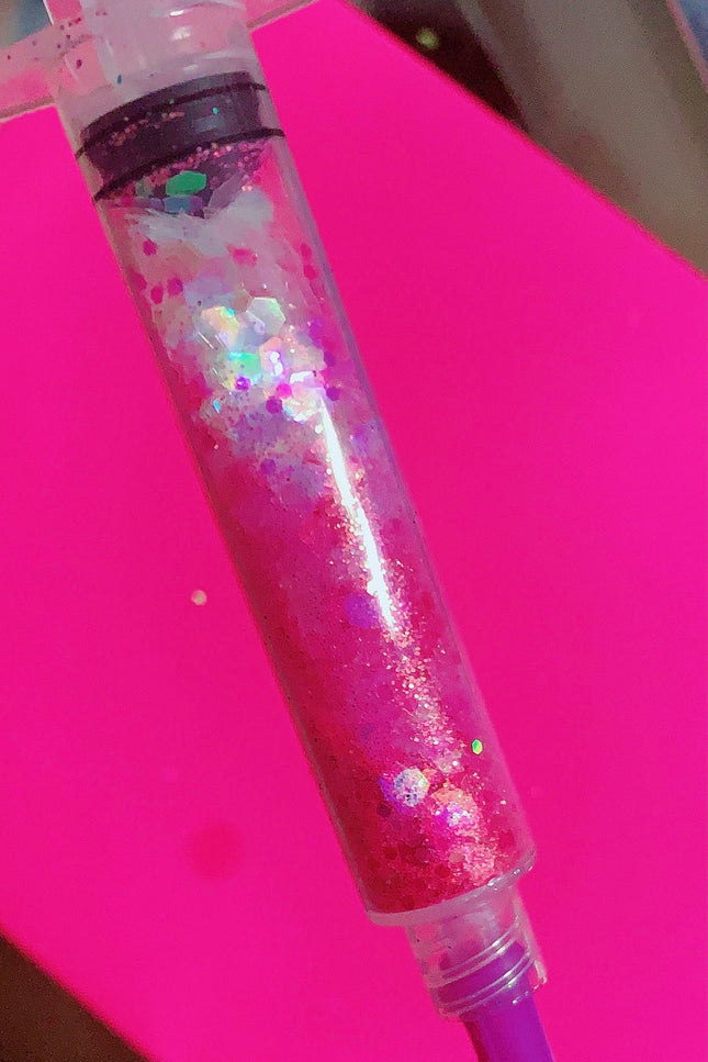 Inked Doll Cosmetics - ELECTRIC LOVE GlamDoll Glitter Syringe