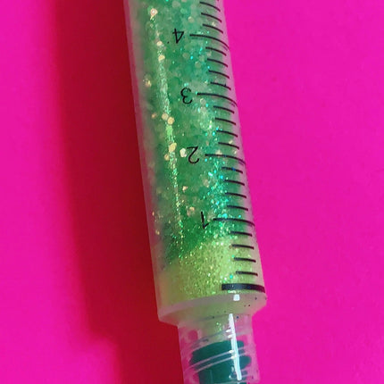 Inked Doll Cosmetics - LOST LANDS *UV* GlamDoll Glitter Syringe