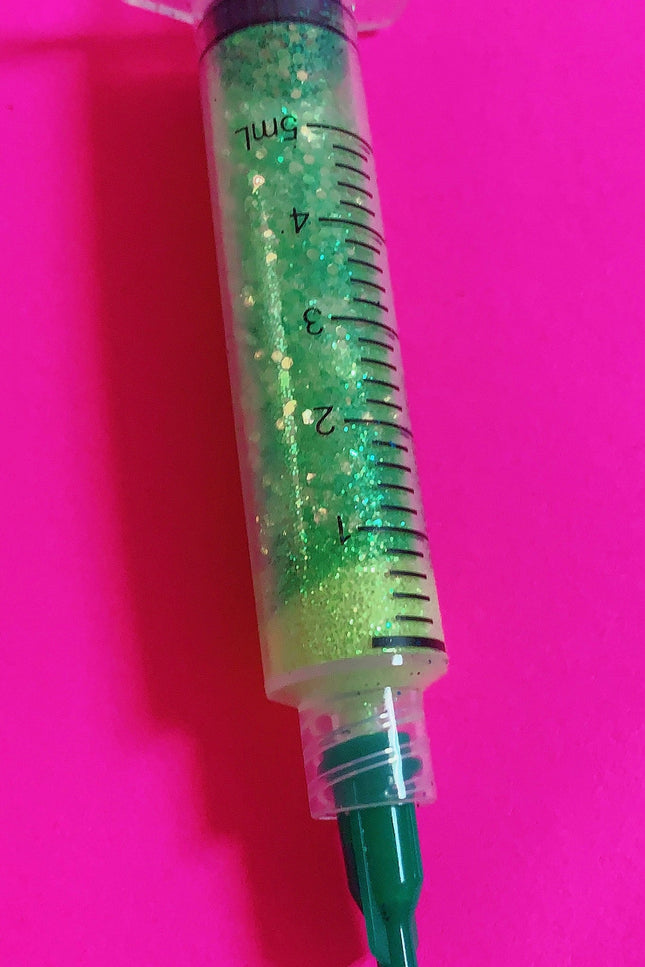 Inked Doll Cosmetics - LOST LANDS *UV* GlamDoll Glitter Syringe