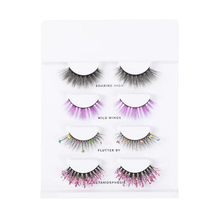 Profusion Cosmetics - Empowered Butterfly | Flutter Lashes 4 pair Lash Set