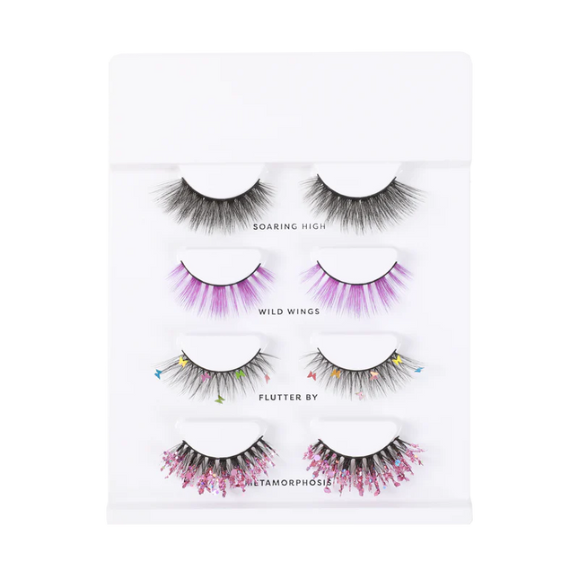 Profusion Cosmetics - Empowered Butterfly | Flutter Lashes 4 pair Lash Set