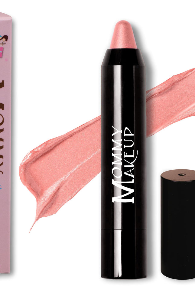 Mommy Makeup - Triple Sticks Lipstick, Cream Blush, and Treatment in Riley Love