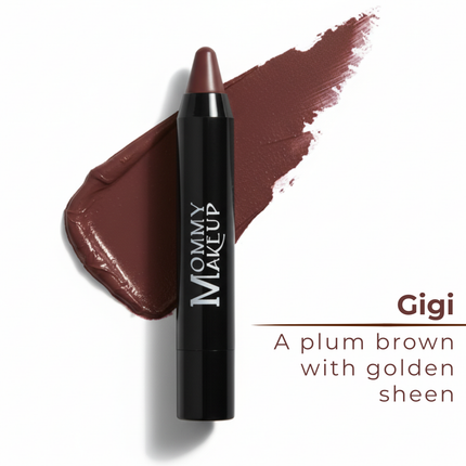 Mommy Makeup - Triple Sticks Lipstick, Cream Blush, and Treatment in Gigi