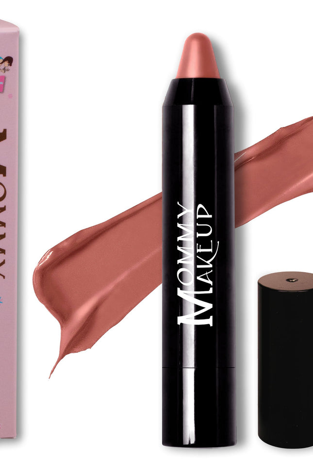 Mommy Makeup - Triple Sticks Lipstick, Cream Blush, and Treatment in Bare Babe