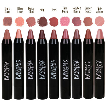 Mommy Makeup - Triple Sticks Lipstick, Cream Blush, and Treatment in Toasted Berry