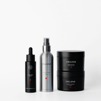 Celemi Cosmetics - Total Hair Care Bundle: Restore, Shine, Protect