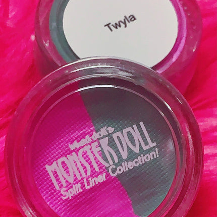 Inked Doll Cosmetics - (HUGE!) Monster Doll TWYLA *UV Neon Pastel* SPLIT LINER/FACE/BODY PAINT