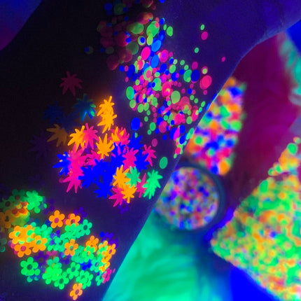 Inked Doll Cosmetics - KALEIDOSCOPE 420 *UV* Festival Glitter Confetti