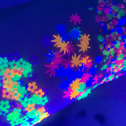 Inked Doll Cosmetics - DIPPIN' DOTS *UV* Festival GlamDoll Glitter Confetti