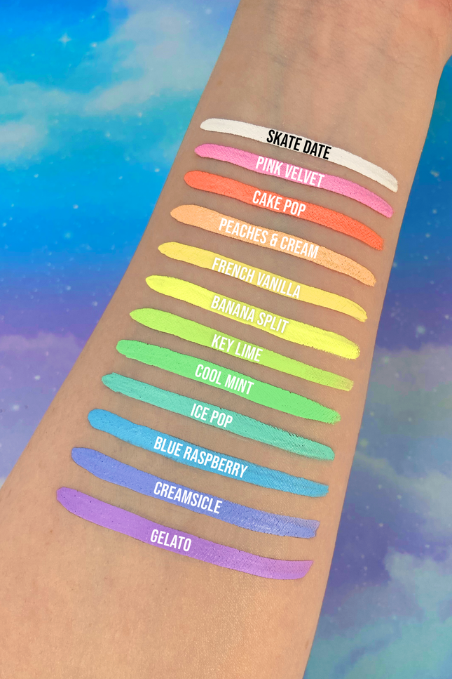 Gavissi Beauty - UV PASTEL BUNDLE: 12 LINERS + BRUSH + SPRAY BOTTLE