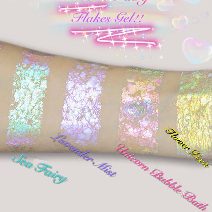 Inked Doll Cosmetics - *UNICORN FAIRY* GEL FLAKES!