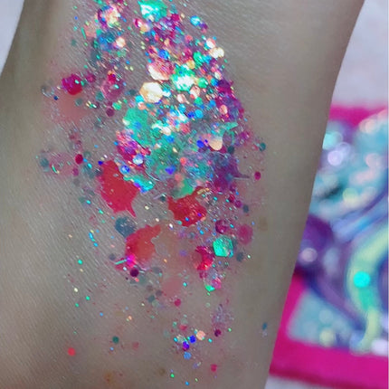 Inked Doll Cosmetics - UNICORN FESTIVAL GLOW Glitter Gel