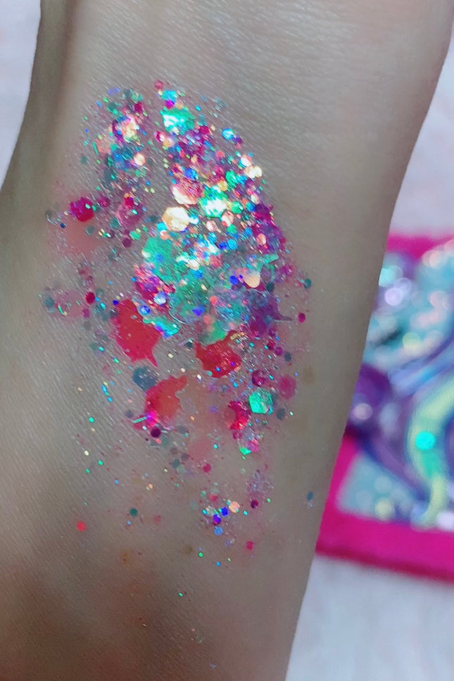 Inked Doll Cosmetics - UNICORN FESTIVAL GLOW Glitter Gel