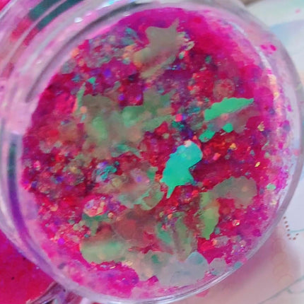 Inked Doll Cosmetics - UNICORN FESTIVAL GLOW Glitter Gel