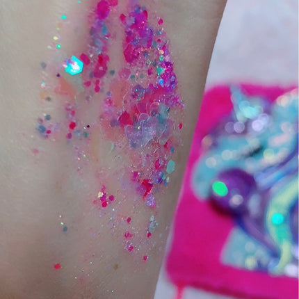 Inked Doll Cosmetics - UNICORN FESTIVAL GLOW Glitter Gel