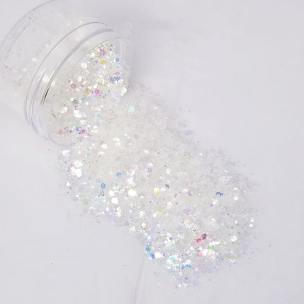 Inked Doll Cosmetics - UNICORN TRIP Chunky (Rainbow) Iridescent Glamdoll Glitter