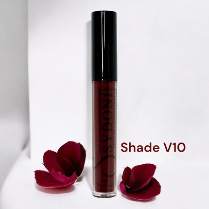 Sydoni - SHADE V10 LUSTRE VINYL FINISH LIPGLOSS - Deep Rich Plum