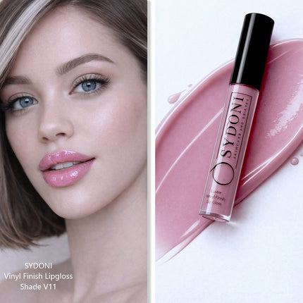 Sydoni - SHADE V11 VINYL FINISH LIPGLOSS - Deep Pink with Cool Undertone