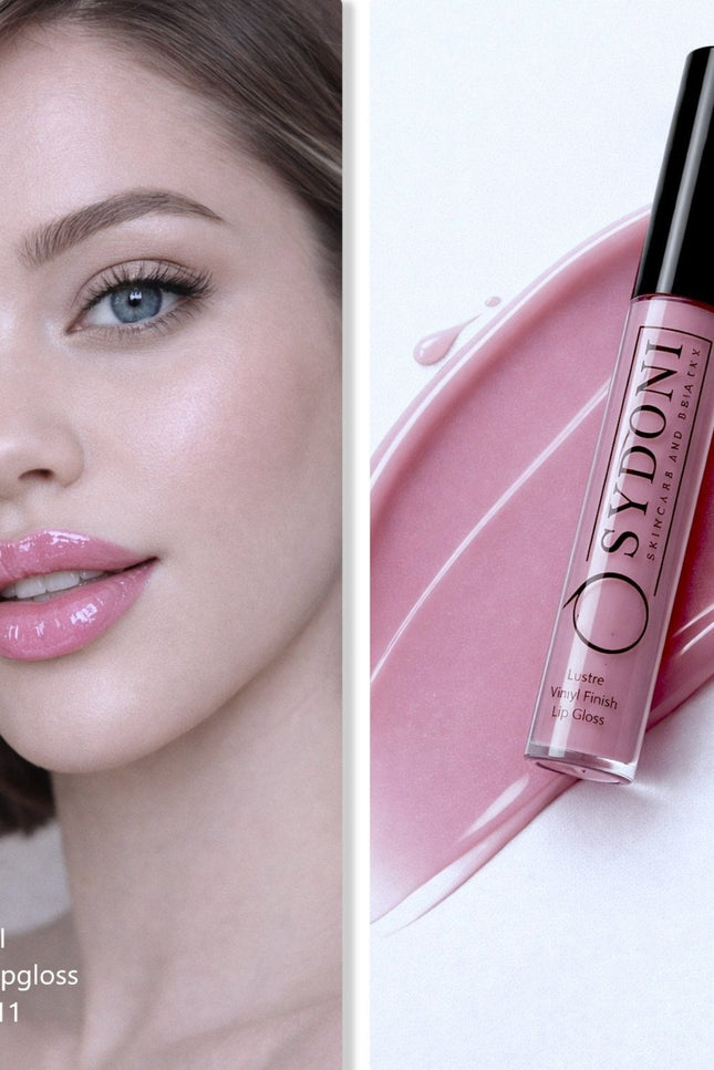 Sydoni - SHADE V11 VINYL FINISH LIPGLOSS - Deep Pink with Cool Undertone