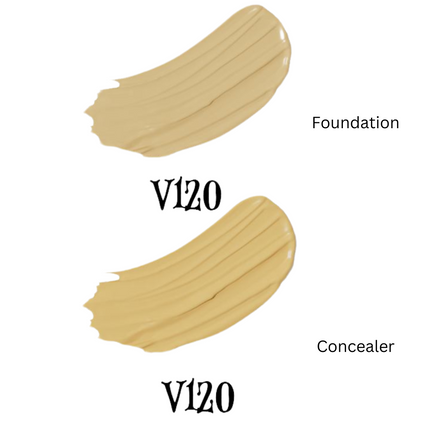 Curst Kosmetics - UNDEAD™ Foundation and Concealer Shade V120