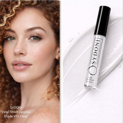 Sydoni - SHADE V12 LUSTRE VINYL FINISH LIPGLOSS - Clear Gloss