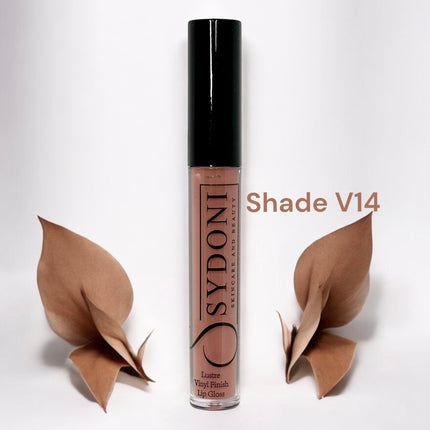 Sydoni - SHADE V14 VINYL FINISH LIPGLOSS - Light Chocolate Brown