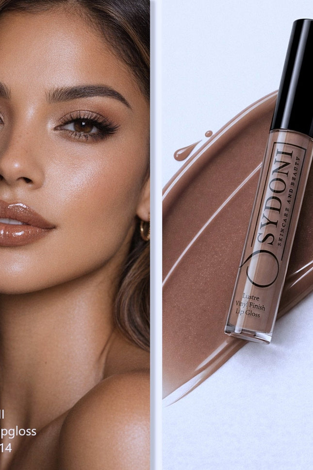 Sydoni - SHADE V14 VINYL FINISH LIPGLOSS - Light Chocolate Brown