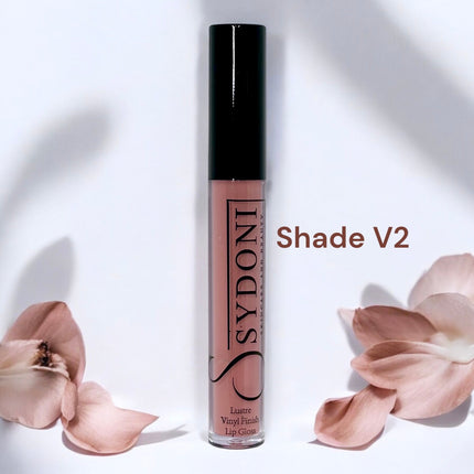 Sydoni - SHADE V2-LUSTRE VINYL FINISH LIPGLOSS- Light Beige Brown