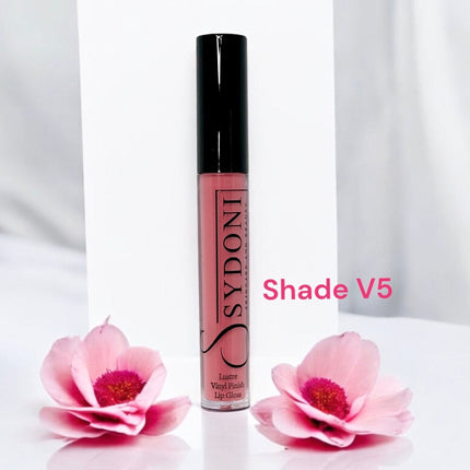 Sydoni - SHADE V5 LUSTRE VINYL FINISH LIPGLOSS - Medium Pink with Warm Undertone