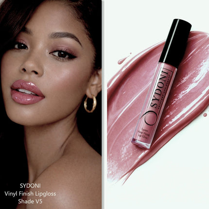 Sydoni - SHADE V5 LUSTRE VINYL FINISH LIPGLOSS - Medium Pink with Warm Undertone