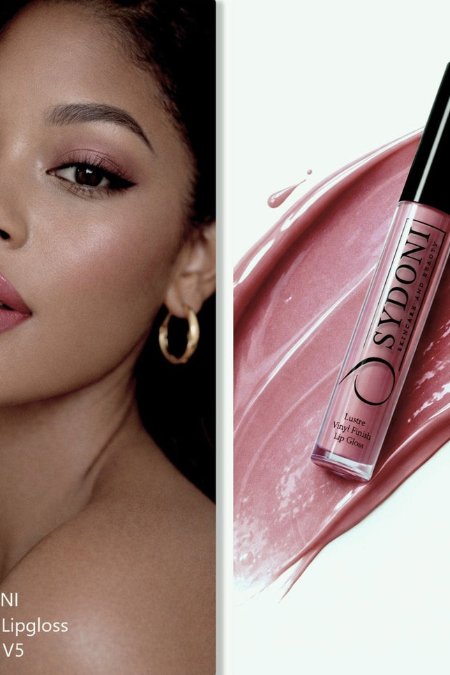 Sydoni - SHADE V5 LUSTRE VINYL FINISH LIPGLOSS - Medium Pink with Warm Undertone