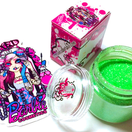 Inked Doll Cosmetics - VILLAIN SQUAD *UV* Iridescent Glamdoll Glitter