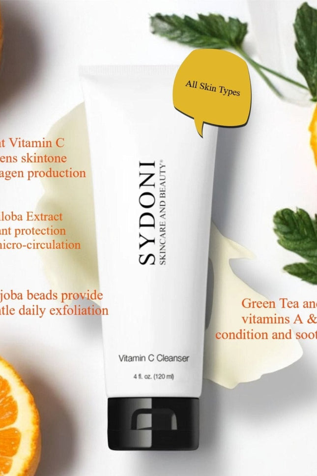 Sydoni - VITAMIN C CLEANSER with GREEN TEA and VITAMINS A, E 4 fl. oz.