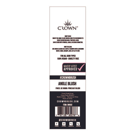 Crown Brush - CWG02-ANGLE BLUSH