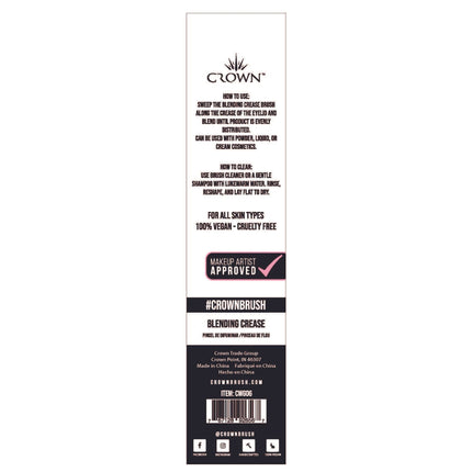 Crown Brush - CWG06- BLENDING CREASE