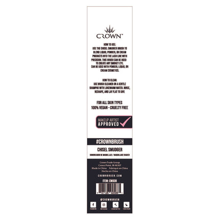 Crown Brush - CWG08- CHISEL SMUDGER