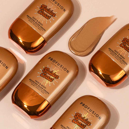 Profusion Cosmetics - Golden Coast - Face & Body Bronzing Glow Drops