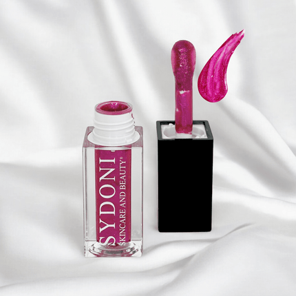 Sydoni - WISTERIA LIP OIL-VIOLET SHIMMER with JOJOBA AND SUNFLOWER OILS Net.Wt 0.16oz 4.8ml