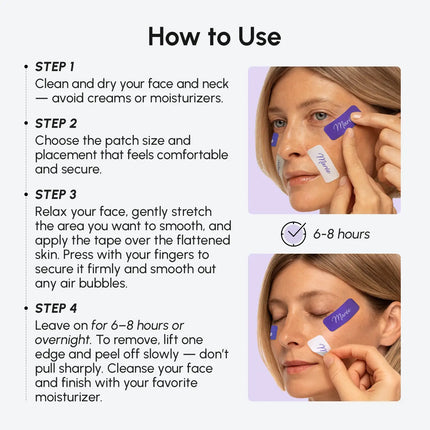 Maree - Anti-wrinkle Tape Patches