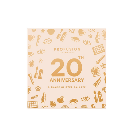Profusion Cosmetics - 20th Anniversary Pressed Glitter Palette