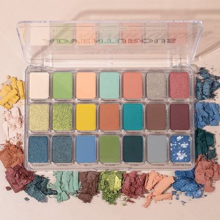 Profusion Cosmetics - Artistry 21 Shade Palette - Adventurous