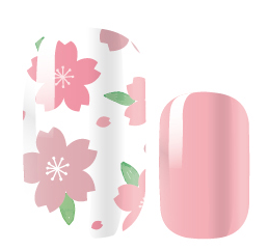Candied Nails - Nail Sticker - Pink Posy Days
