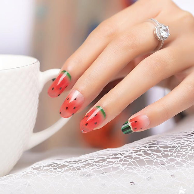 Candied Nails - Nail Sticker - Watermelon