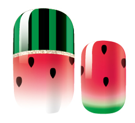 Candied Nails - Nail Sticker - Watermelon