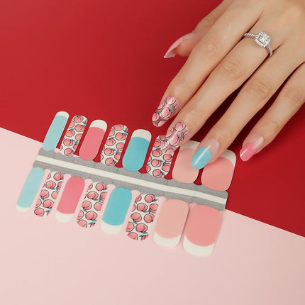 Candied Nails - Peaches and Cream