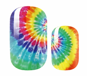 Candied Nails - Nail Sticker - Tie Dye