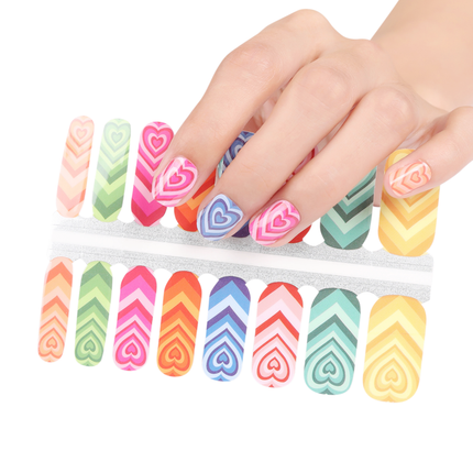 Candied Nails - Nail Sticker - Candy Valentine